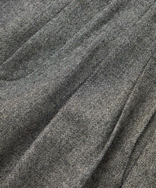 ROPE' / ロペ スラックス・ドレスパンツ | ウールレーヨンクラシック2タックパンツ(ヘリンボーン/グレンチェック)/セットアップ対応 | 詳細8
