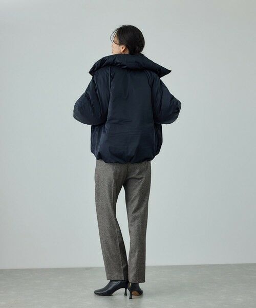 ROPE' / ロペ スラックス・ドレスパンツ | ウールレーヨンクラシック2タックパンツ(ヘリンボーン/グレンチェック)/セットアップ対応 | 詳細4