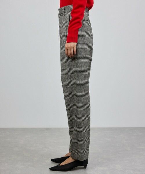 ROPE' / ロペ スラックス・ドレスパンツ | ウールレーヨンクラシック2タックパンツ(ヘリンボーン/グレンチェック)/セットアップ対応 | 詳細20