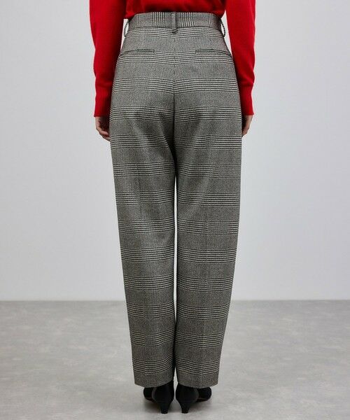 ROPE' / ロペ スラックス・ドレスパンツ | ウールレーヨンクラシック2タックパンツ(ヘリンボーン/グレンチェック)/セットアップ対応 | 詳細21