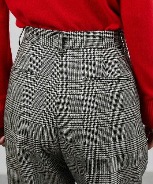 ROPE' / ロペ スラックス・ドレスパンツ | ウールレーヨンクラシック2タックパンツ(ヘリンボーン/グレンチェック)/セットアップ対応 | 詳細22