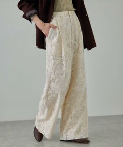 ROPE' / ロペ その他パンツ | フラワーレースイージーパンツ