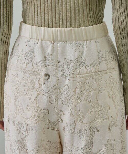 ROPE' / ロペ その他パンツ | フラワーレースイージーパンツ | 詳細10