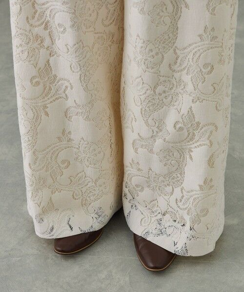 ROPE' / ロペ その他パンツ | フラワーレースイージーパンツ | 詳細13