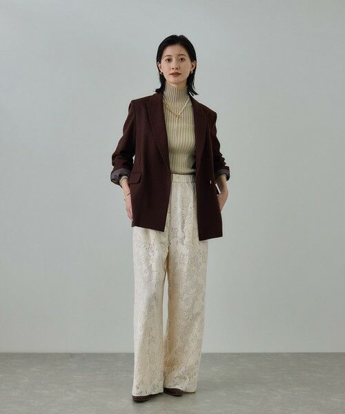 ROPE' / ロペ その他パンツ | フラワーレースイージーパンツ | 詳細4