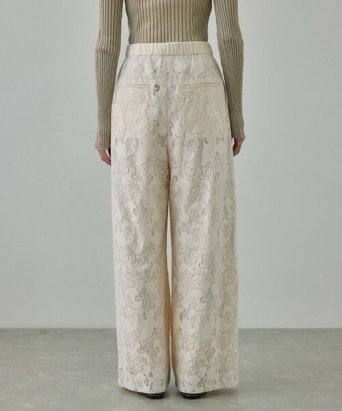 ROPE' / ロペ その他パンツ | フラワーレースイージーパンツ | 詳細9