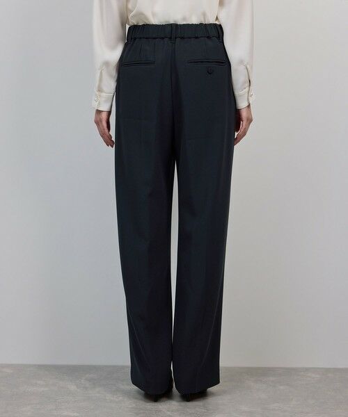 ROPE' / ロペ スラックス・ドレスパンツ | トリアセダブルクロス ストレートワイドパンツ/イージーケア・セットアップ対応・25AW | 詳細12