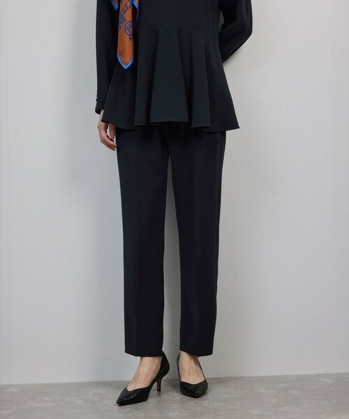 ROPE' / ロペ スラックス・ドレスパンツ | トリアセダブルクロス テーパードパンツ/イージーケア・25AW | 詳細1