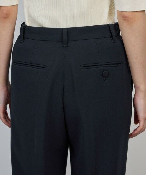 ROPE' / ロペ スラックス・ドレスパンツ | トリアセダブルクロス テーパードパンツ/イージーケア・25AW | 詳細11