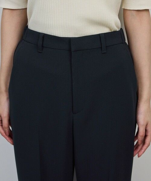 ROPE' / ロペ スラックス・ドレスパンツ | トリアセダブルクロス テーパードパンツ/イージーケア・25AW | 詳細12