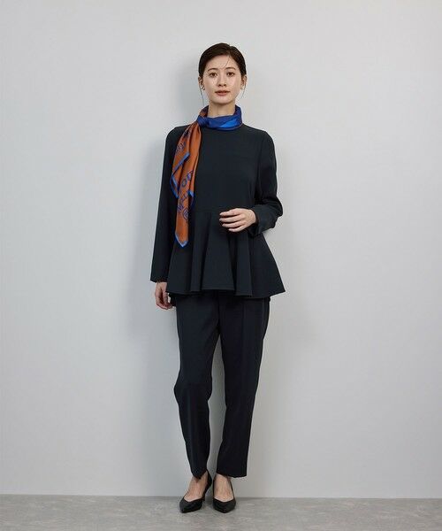 ROPE' / ロペ スラックス・ドレスパンツ | トリアセダブルクロス テーパードパンツ/イージーケア・25AW | 詳細2