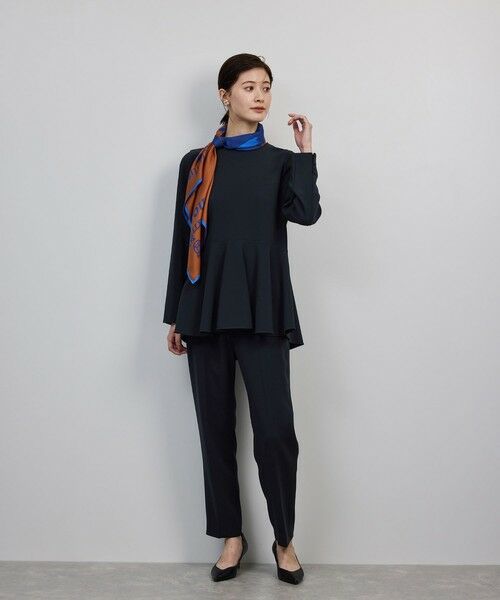 ROPE' / ロペ スラックス・ドレスパンツ | トリアセダブルクロス テーパードパンツ/イージーケア・25AW | 詳細3