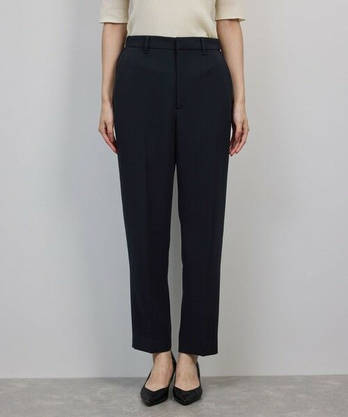 ROPE' / ロペ スラックス・ドレスパンツ | トリアセダブルクロス テーパードパンツ/イージーケア・25AW | 詳細8