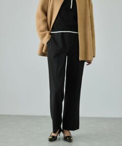 ROPE' / ロペ その他パンツ | ストレッチギャバセミフレアイージーパンツ
