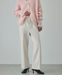 ROPE' / ロペ その他パンツ | ストレッチギャバセミフレアイージーパンツ