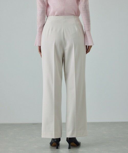 ROPE' / ロペ その他パンツ | ストレッチギャバセミフレアイージーパンツ/イージーケア | 詳細15