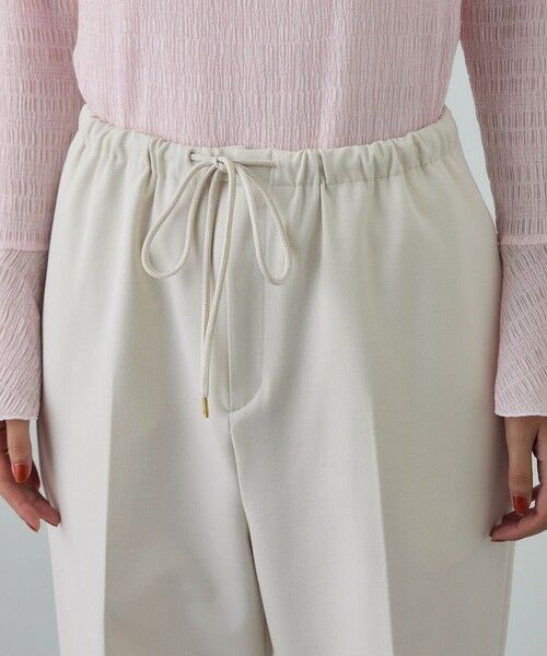 ROPE' / ロペ その他パンツ | ストレッチギャバセミフレアイージーパンツ/イージーケア | 詳細16