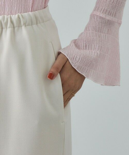 ROPE' / ロペ その他パンツ | ストレッチギャバセミフレアイージーパンツ/イージーケア | 詳細17