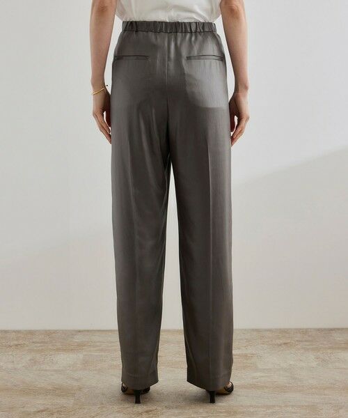ROPE' / ロペ その他パンツ | 【WEB・一部店舗限定】ブライトハンマーサテンテーパードパンツ/洗える | 詳細11