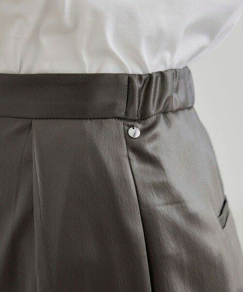 ROPE' / ロペ その他パンツ | 【WEB・一部店舗限定】ブライトハンマーサテンテーパードパンツ/洗える | 詳細14