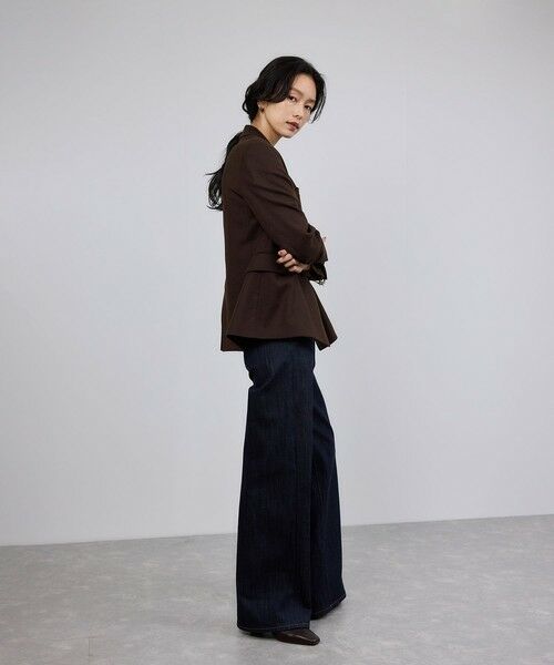 ROPE' / ロペ テーラードジャケット | ウールフランネルセミダブルジャケット/セットアップ対応 | 詳細12