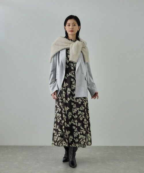 ROPE' / ロペ テーラードジャケット | ウールフランネルセミダブルジャケット/セットアップ対応 | 詳細17