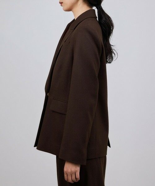 ROPE' / ロペ テーラードジャケット | ウールフランネルセミダブルジャケット/セットアップ対応 | 詳細22