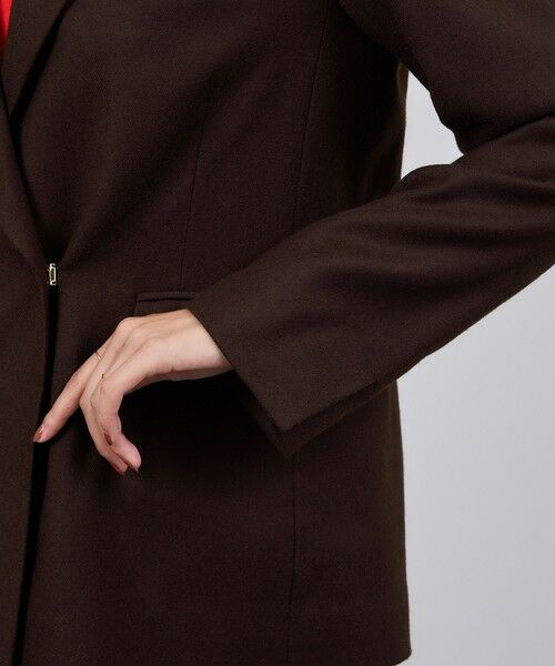 ROPE' / ロペ テーラードジャケット | ウールフランネルセミダブルジャケット/セットアップ対応 | 詳細26
