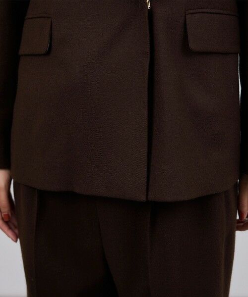 ROPE' / ロペ テーラードジャケット | ウールフランネルセミダブルジャケット/セットアップ対応 | 詳細28