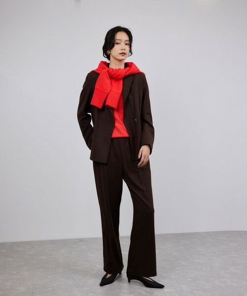 ROPE' / ロペ テーラードジャケット | ウールフランネルセミダブルジャケット/セットアップ対応 | 詳細7