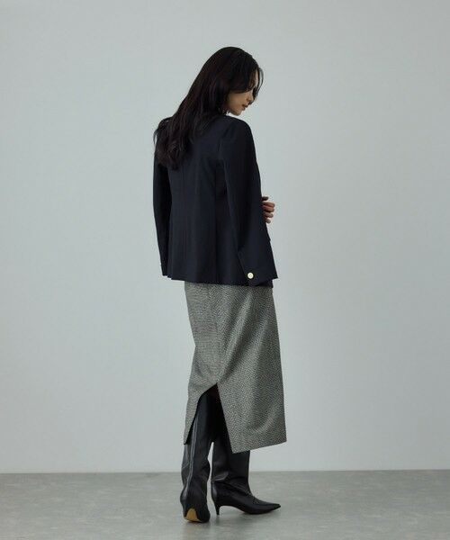 ROPE' / ロペ テーラードジャケット | ストレッチ金ボタンブレザージャケット | 詳細10