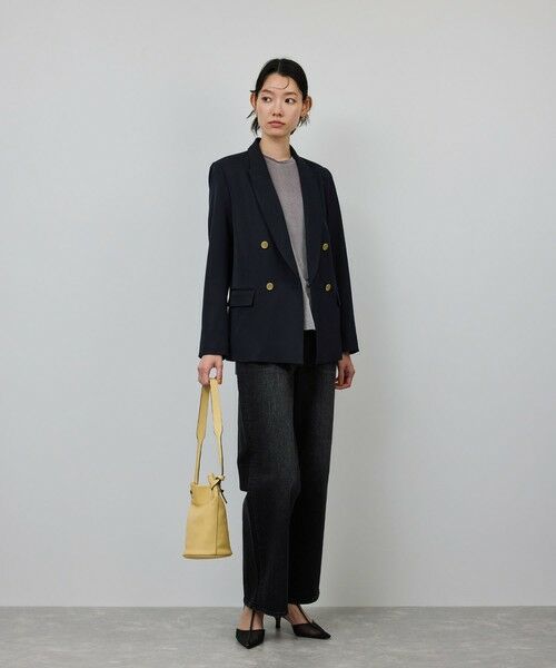 ROPE' / ロペ テーラードジャケット | ストレッチ金ボタンブレザージャケット | 詳細18