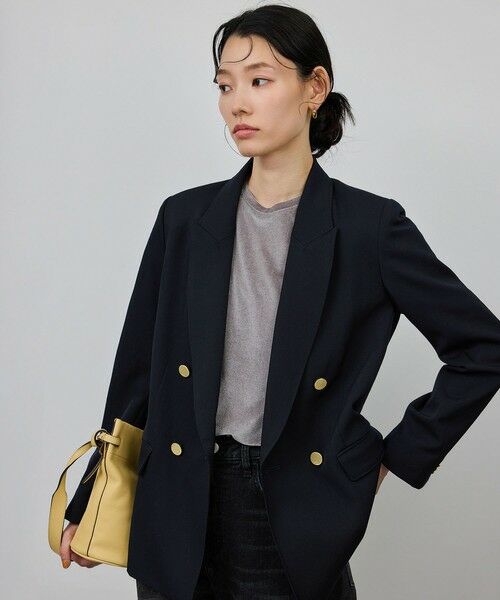 ROPE' / ロペ テーラードジャケット | ストレッチ金ボタンブレザージャケット | 詳細19