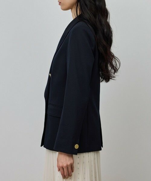 ROPE' / ロペ テーラードジャケット | ストレッチ金ボタンブレザージャケット | 詳細21