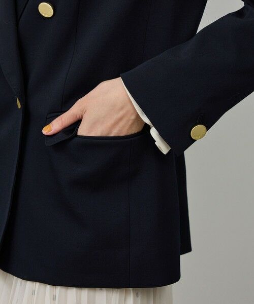 ROPE' / ロペ テーラードジャケット | ストレッチ金ボタンブレザージャケット | 詳細26