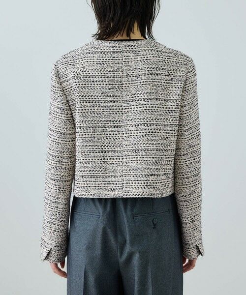 ROPE' / ロペ ノーカラージャケット | ツイードジャケット | 詳細12