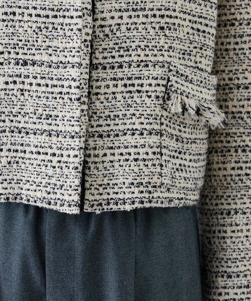 ROPE' / ロペ ノーカラージャケット | ツイードジャケット | 詳細18