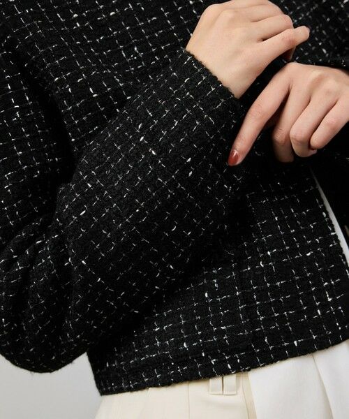 ROPE' / ロペ ノーカラージャケット | ツイードジャケット | 詳細24