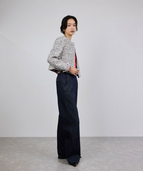 ROPE' / ロペ ノーカラージャケット | ツイードジャケット | 詳細28