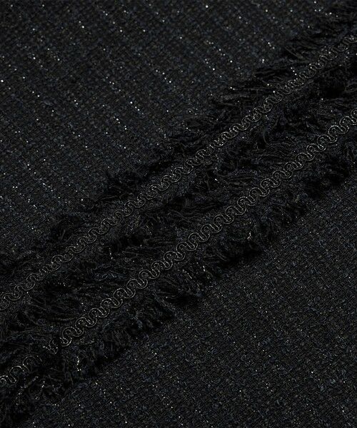 ROPE' / ロペ ノーカラージャケット | ミックスツイードノーカラージャケット/セットアップ対応・25AW | 詳細20