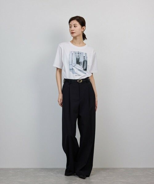 ROPE' / ロペ ベルト・サスペンダー | アシンメトリーフォルムバックルレザーベルト | 詳細4