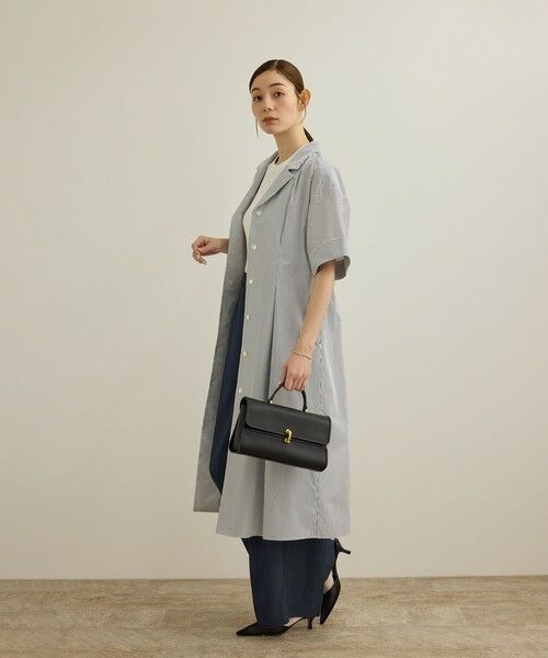 ROPE' / ロペ ハンドバッグ | フラップワイドレザーハンドバッグ | 詳細4