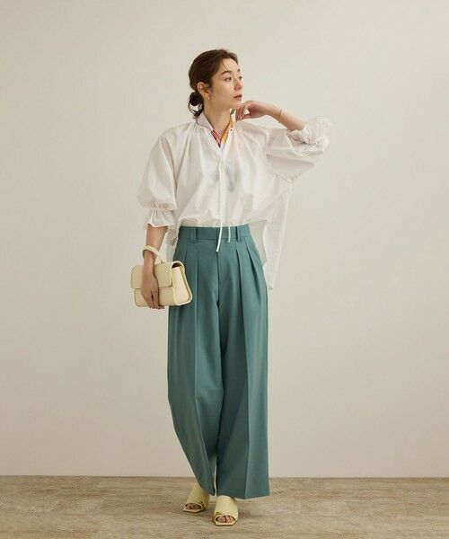 ROPE' / ロペ ハンドバッグ | フラップワイドレザーハンドバッグ | 詳細5