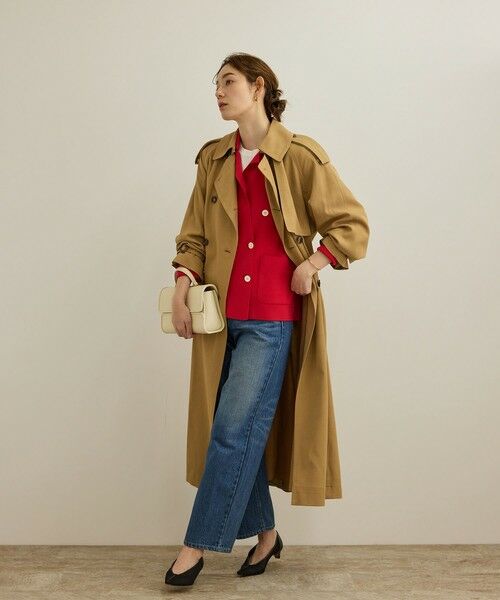 ROPE' / ロペ ハンドバッグ | フラップワイドレザーハンドバッグ | 詳細6