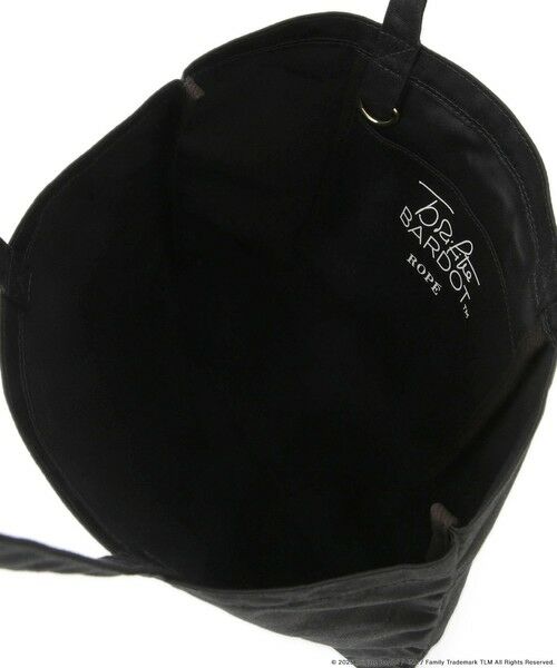 ROPE' / ロペ トートバッグ | 【Brigitte Bardot×ROPE'・コラボ】モノクロフォトプリントキャンバストートバッグ【A4対応】 | 詳細6