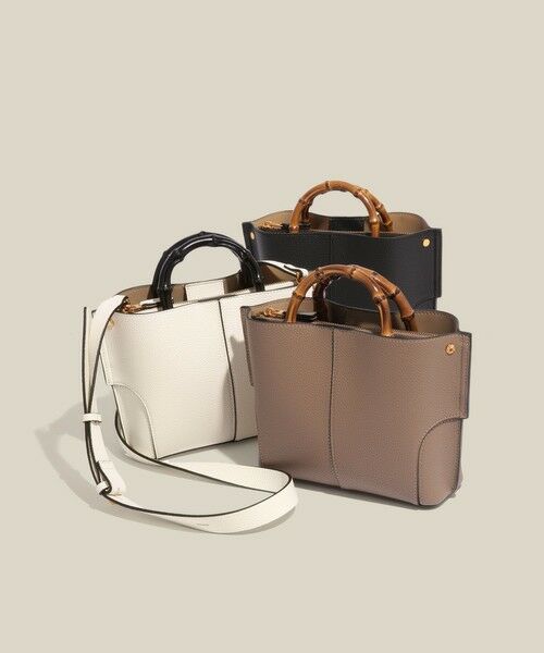 ROPE' / ロペ ハンドバッグ | 【E'POR】BAMBOO BAG Mini 【超軽量】【25AW】 | 詳細26