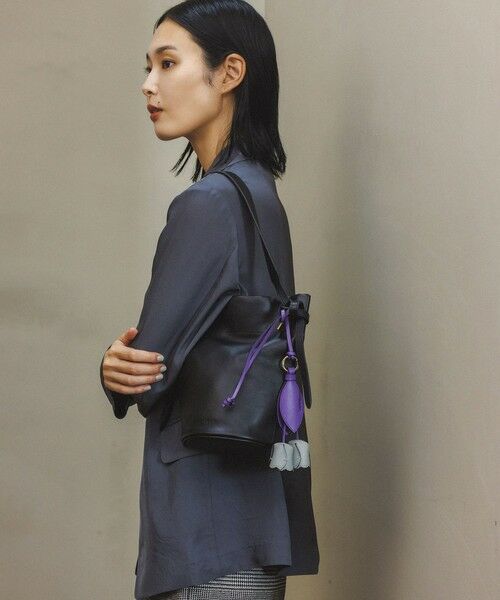 ROPE' / ロペ ショルダーバッグ | 【teau・牛革・マルチWAY】panier vine shoulder bag/持ち手長さ調整可能 | 詳細13