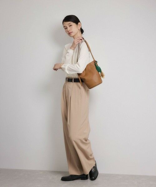 ROPE' / ロペ ショルダーバッグ | 【teau・牛革・マルチWAY】panier vine shoulder bag/持ち手長さ調整可能 | 詳細22