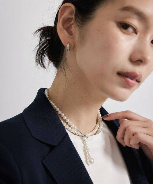 ROPE'/ロペ パールアレンジネックレス ホワイト(10) F ROPE'/ロペ パールアレンジネックレス ホワイト(10) F