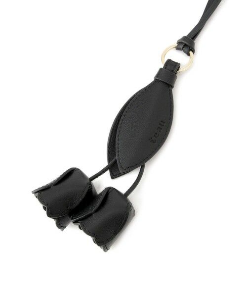 ROPE' / ロペ キーホルダー・ストラップ | 【teau・牛革】panier tulip ring charm（キー/バッグチャーム・ネックレス） | 詳細17